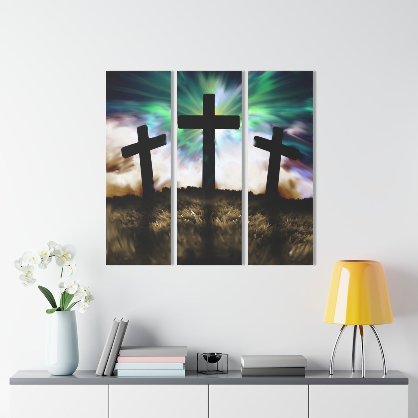 Cross Reflections Acrylic Prints (Triptych)