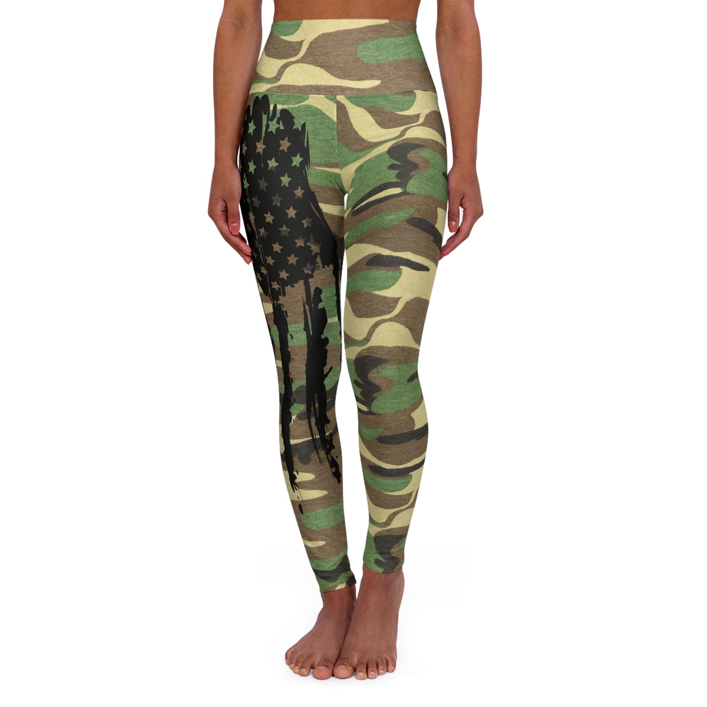 Camouflage High Waisted Yoga Leggings