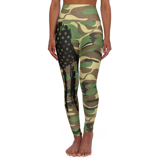 Camouflage High Waisted Yoga Leggings