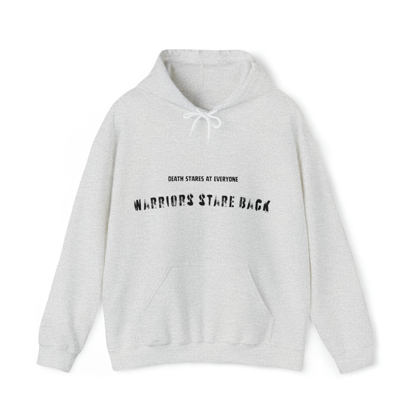 Hooded Sweatshirt - "Warrior's Stare"