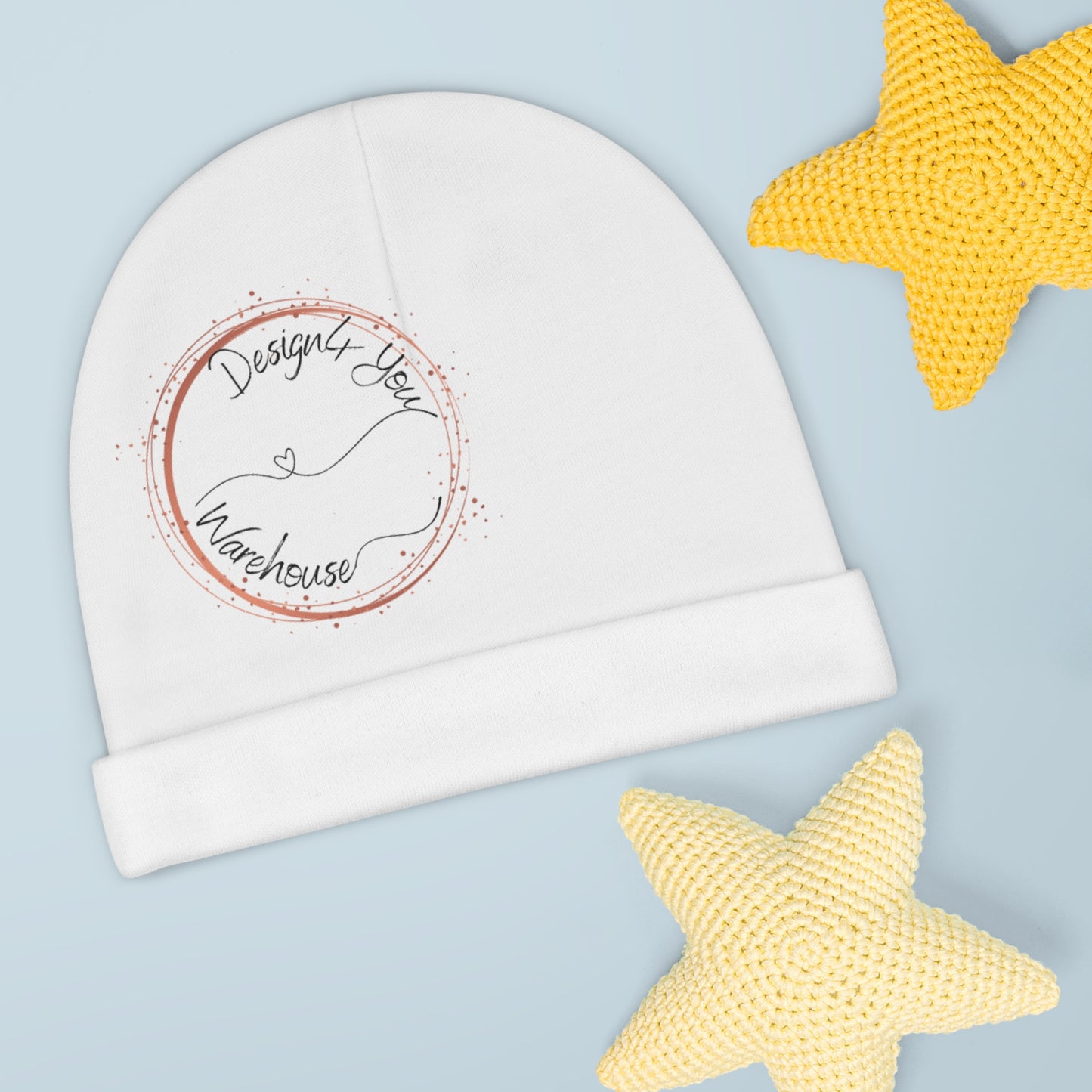 The Baby Beanie - "Design 4 You Store Logo"