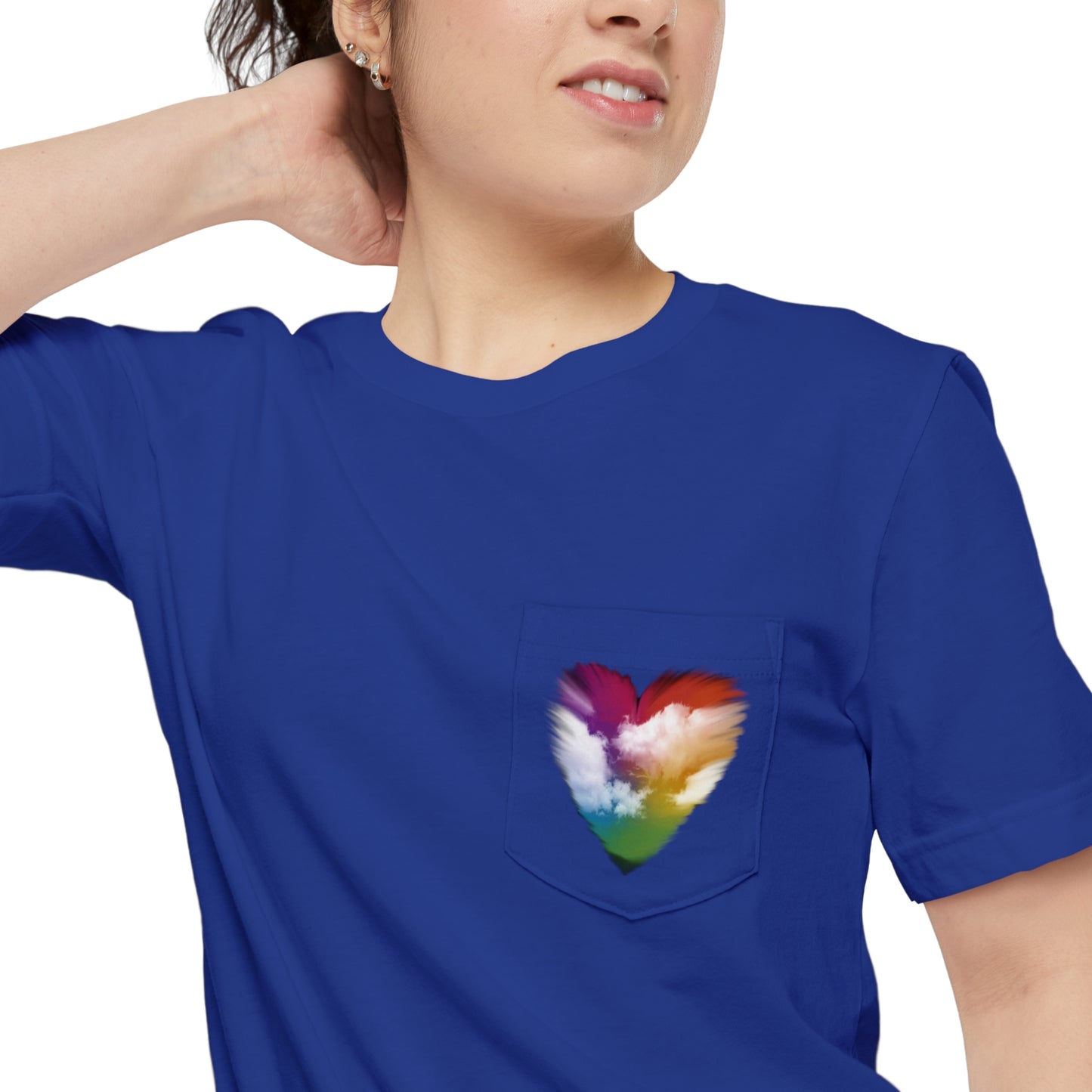 Unisex Pocket Tee - "Hearts of Promise."