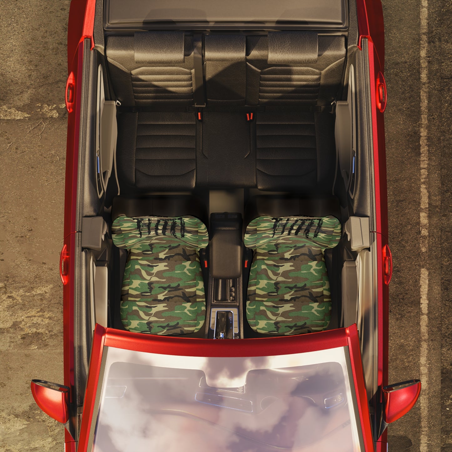 Camouflage Car Seat Covers