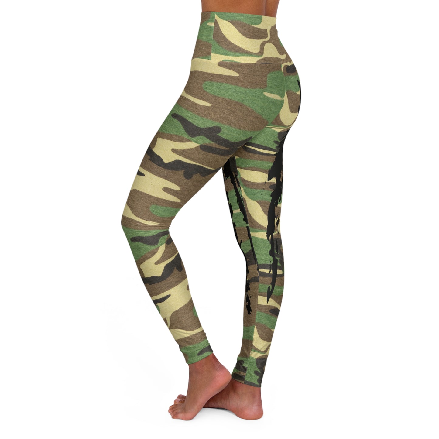 Camouflage High Waisted Yoga Leggings