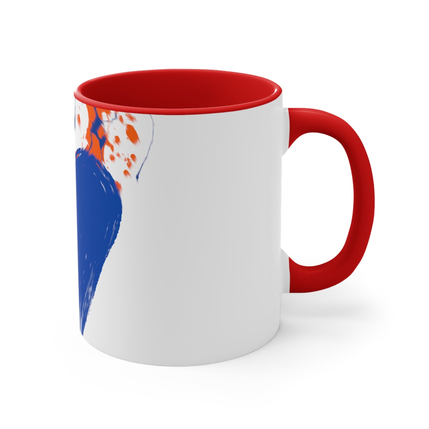 The Accent Coffee Mug - "Blue Heart"