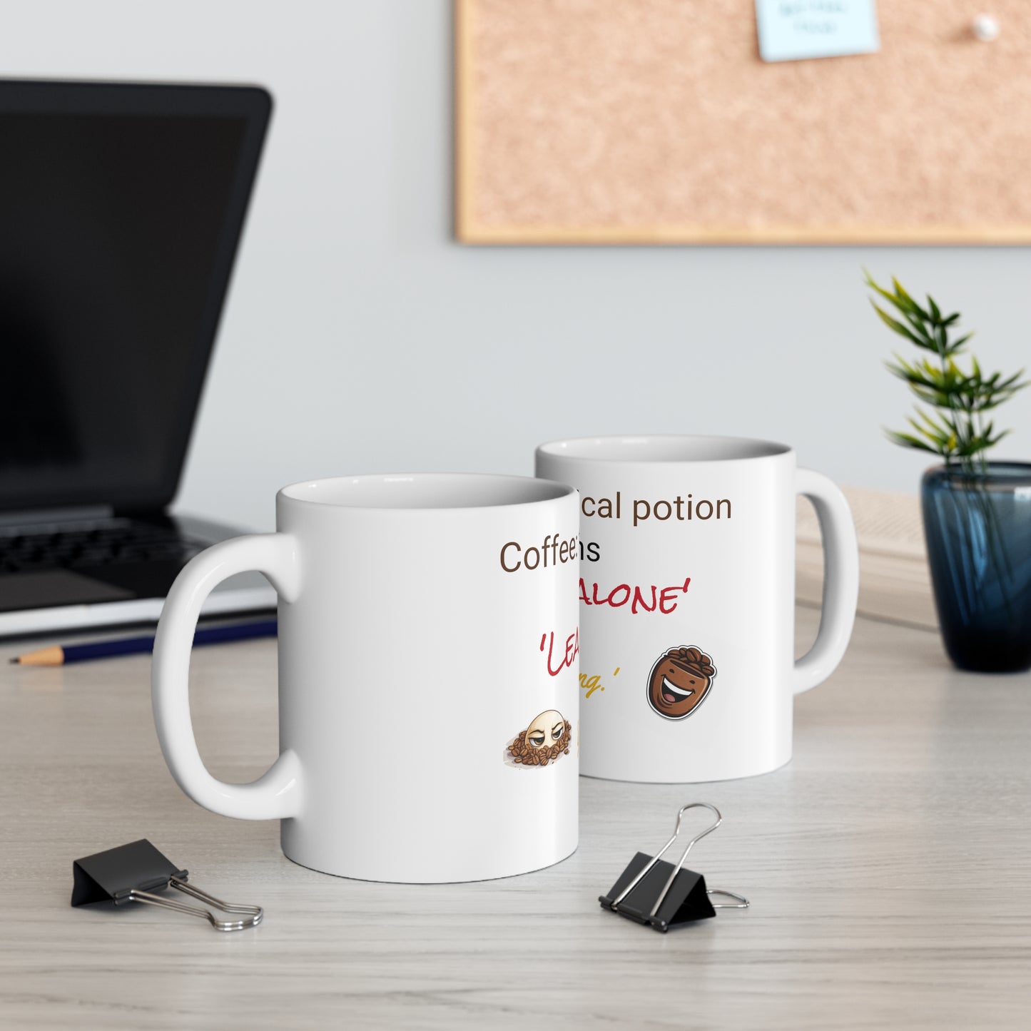 Ceramic Mug 11oz - "Magical Potion."