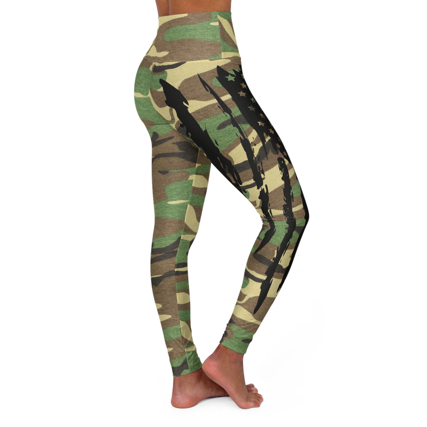 Camouflage High Waisted Yoga Leggings