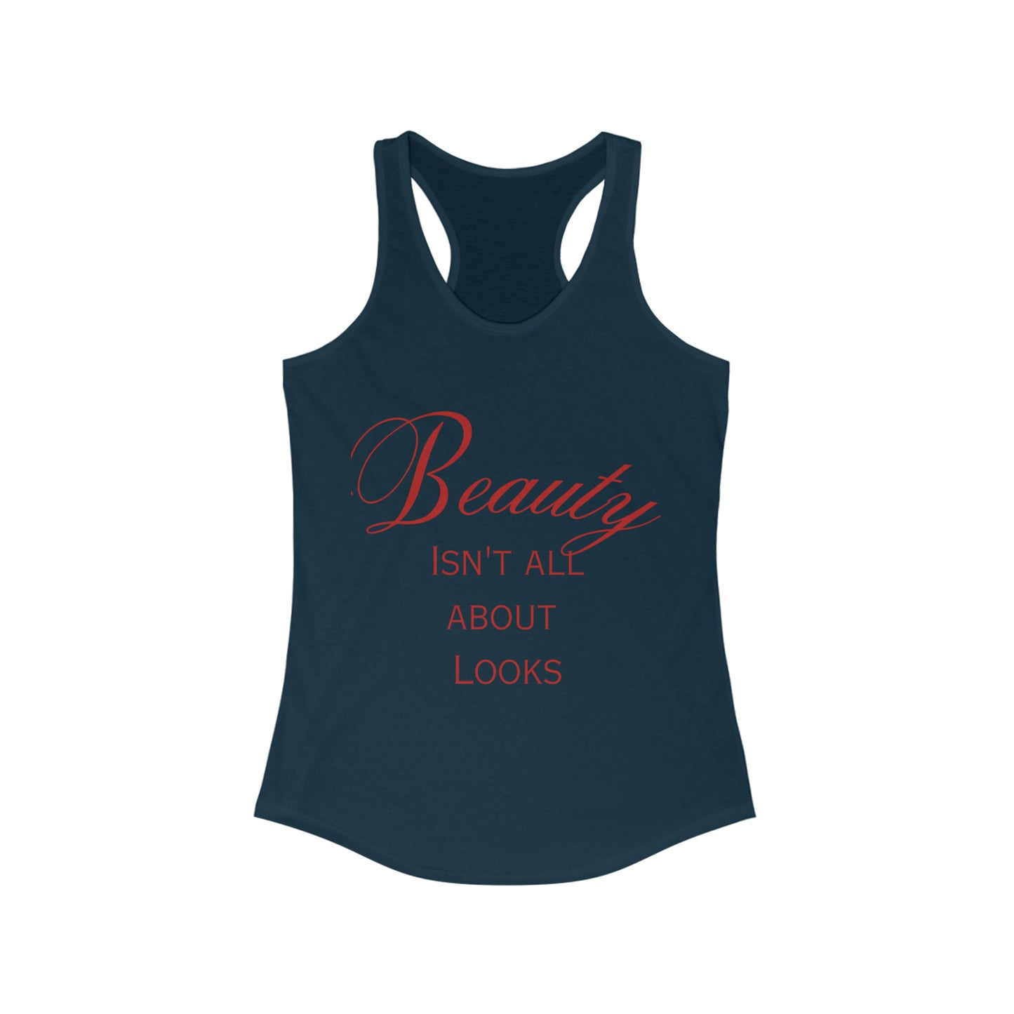 Women's Ideal Racerback Tank - "Confident Beauty"