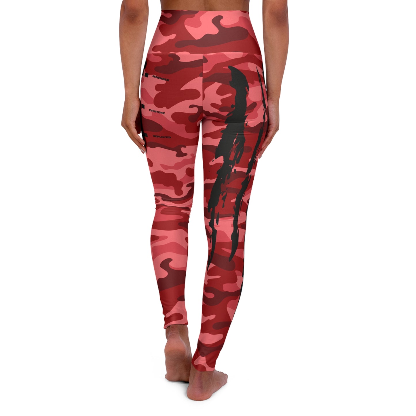 R.E.D. Camouflage High Waisted Yoga Leggings