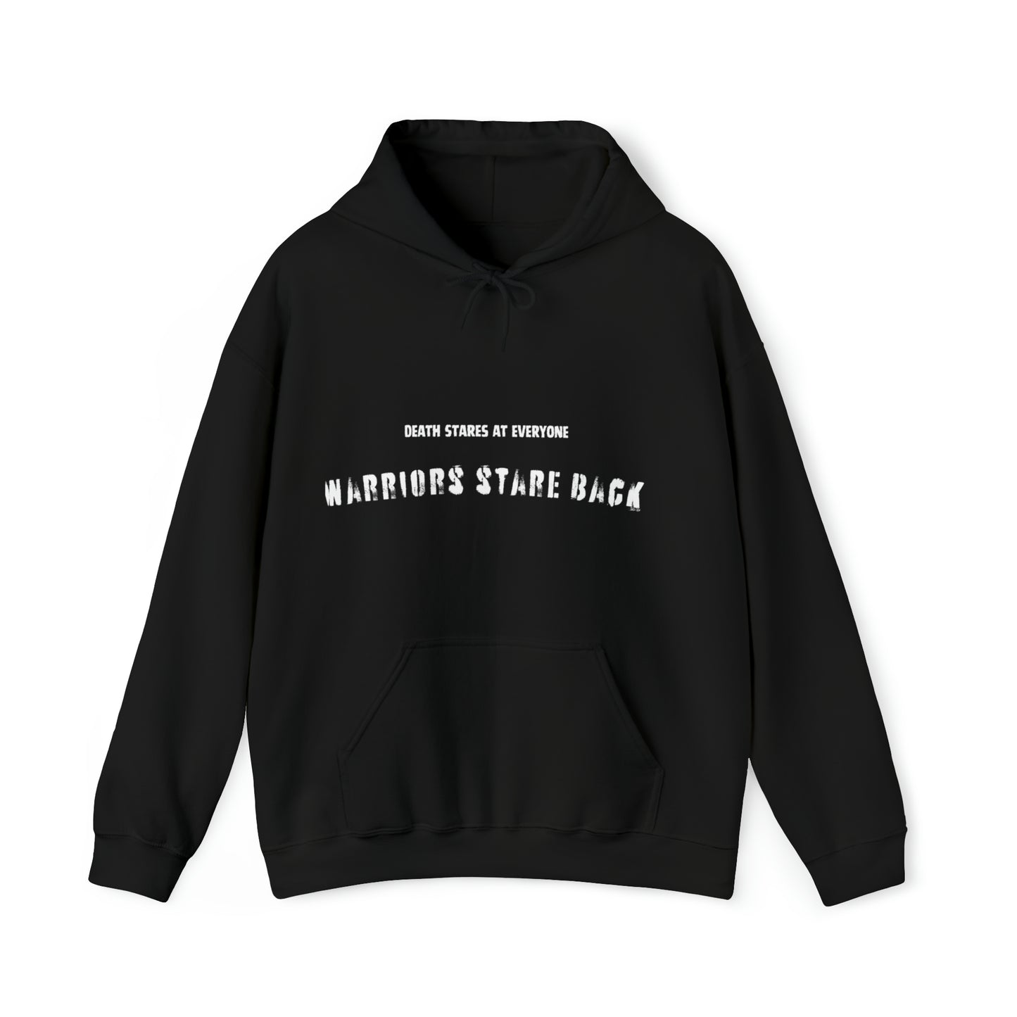 Hooded Sweatshirt - "Warrior's Stare"