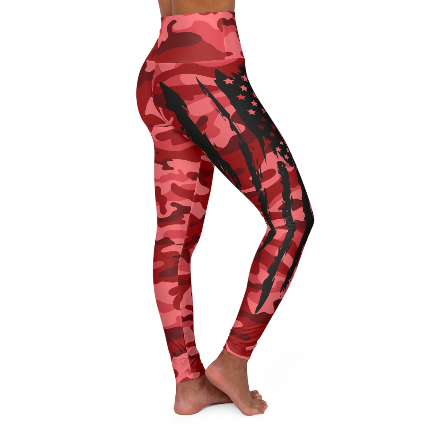 R.E.D. Camouflage High Waisted Yoga Leggings