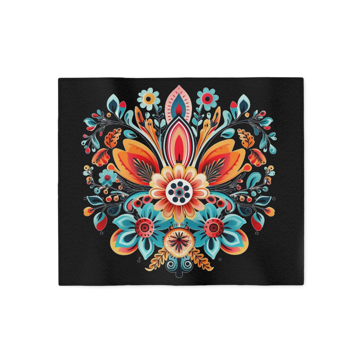 Flower Blossom Sweatshirt Blanket