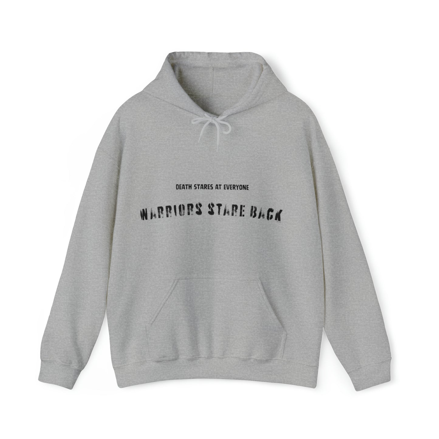 Hooded Sweatshirt - "Warrior's Stare"