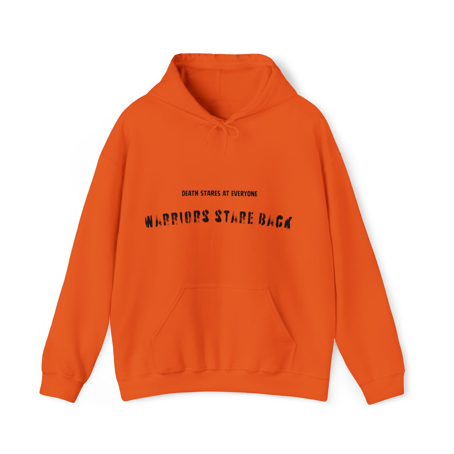 Hooded Sweatshirt - "Warrior's Stare"